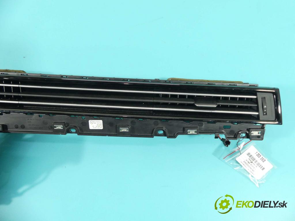 Vw Passat B8 2014 - 2.0 tdi 239KM automatic 176 kW 1968 cm3 5- Mřížka: kúrenia stredová 3G0919204C (Mriežky kúrenia (fukáre))