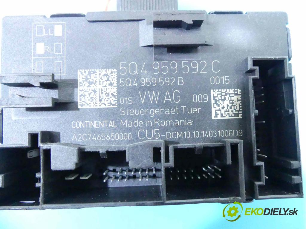 Vw Passat B8 2014 - 2.0 tdi 239KM automatic 176 kW 1968 cm3 5- modul riadiaca jednotka 5Q4959592C (Ostatné)