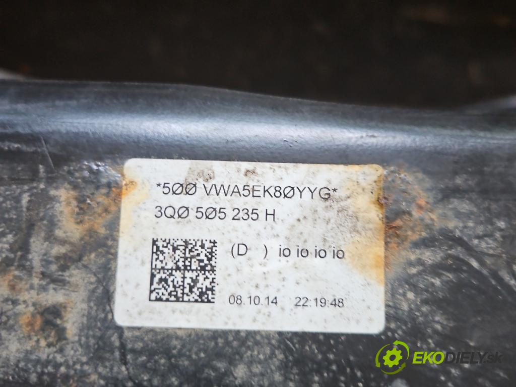 Vw Passat B8 2014 - 2.0 tdi 239KM automatic 176 kW 1968 cm3 5- zadní výztuha 3Q0505235H (Výztuhy zadní)