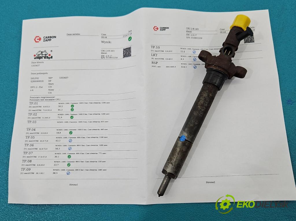 Peugeot 508 2010-2018 2.0 hdi 140 HP manual 103 kW 1997 cm3 4- vstrek EJBR06001D (Vstrekovače)