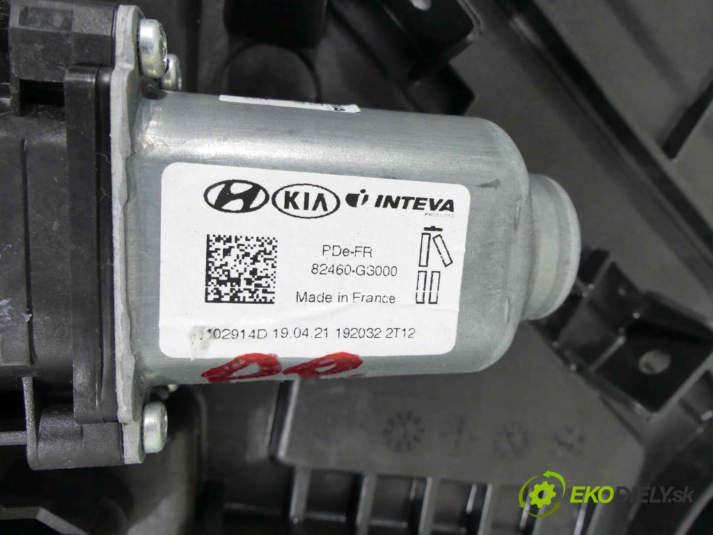 Hyundai I30 III 2016- 1.5 DPI 16V 110 hp manual 80,9 kW 1498 cm3 5- mechanismus stahování přední pravý 82480-G4160
