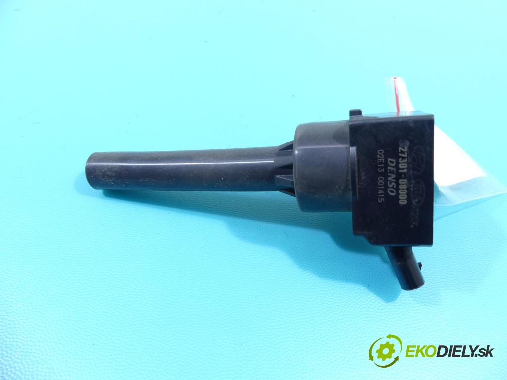 Hyundai I30 III 2016- 1.5 DPI 16V 110 HP manual 80,9 kW 1498 cm3 5- cievka zapaľovacia 27301-08000 (Zapaľovacie cievky, moduly)