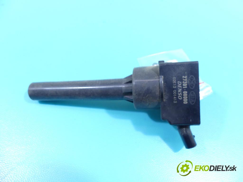 Hyundai I30 III 2016- 1.5 DPI 16V 110 HP manual 80,9 kW 1498 cm3 5- cievka zapaľovacia 27301-08000 (Zapaľovacie cievky, moduly)