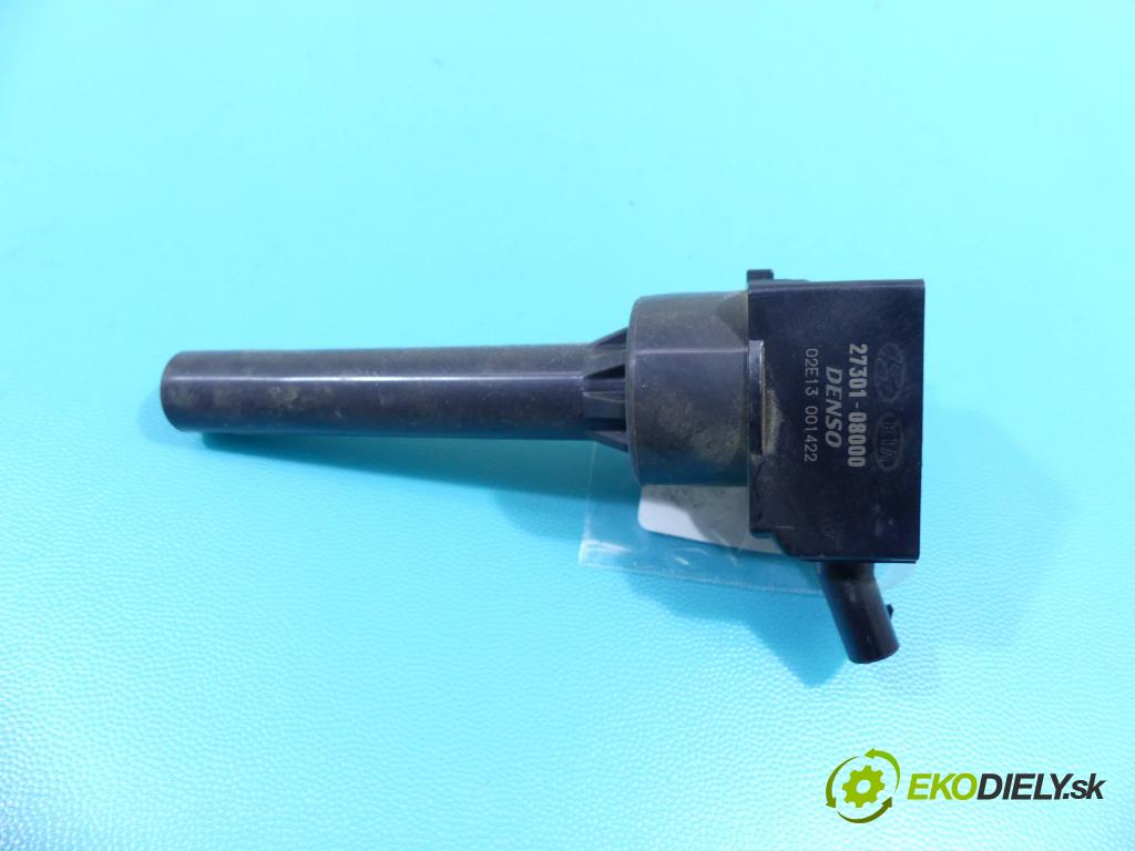 Hyundai I30 III 2016- 1.5 DPI 16V 110 HP manual 80,9 kW 1498 cm3 5- cievka zapaľovacia 37301-08000 (Zapaľovacie cievky, moduly)