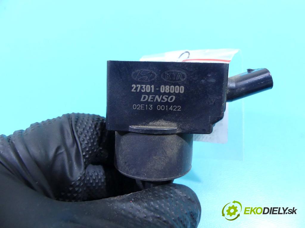 Hyundai I30 III 2016- 1.5 DPI 16V 110 HP manual 80,9 kW 1498 cm3 5- cievka zapaľovacia 37301-08000 (Zapaľovacie cievky, moduly)