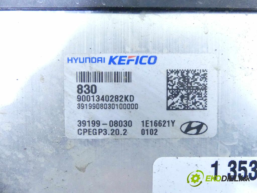 Hyundai I30 III 2016- 1.5 DPI 16V 110 hp manual 80,9 kW 1498 cm3 5- řídící jednotka motoru 39198-08PD2