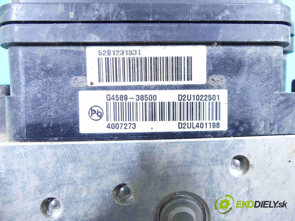 Hyundai I30 III 2016- 1.5 DPI 16V 110 HP manual 80,9 kW 1498 cm3 5- čerpadlo abs G4589-38500 (Pumpy ABS)