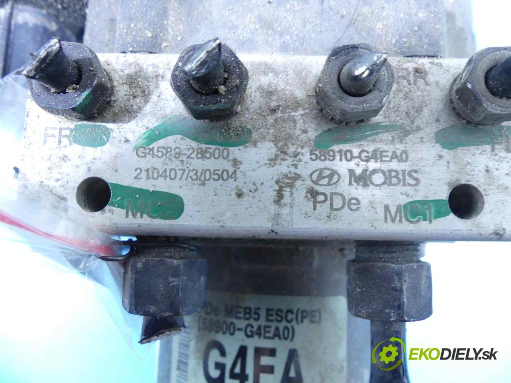 Hyundai I30 III 2016- 1.5 DPI 16V 110 HP manual 80,9 kW 1498 cm3 5- čerpadlo abs G4589-38500 (Pumpy ABS)