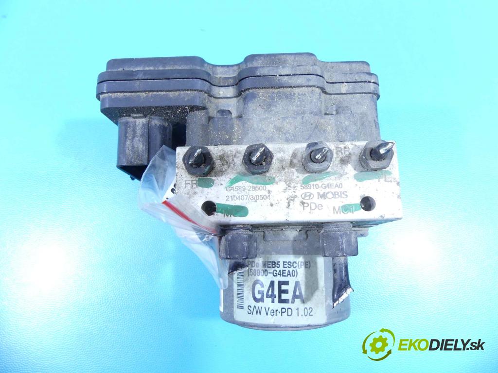 Hyundai I30 III 2016- 1.5 DPI 16V 110 HP manual 80,9 kW 1498 cm3 5- čerpadlo abs G4589-38500 (Pumpy ABS)