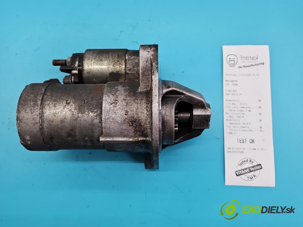 Opel Astra IV 2009-2015 1.7 cdti 131 HP manual 96 kW 1686 cm3 5- štartér 8980147432 (Štartéry)