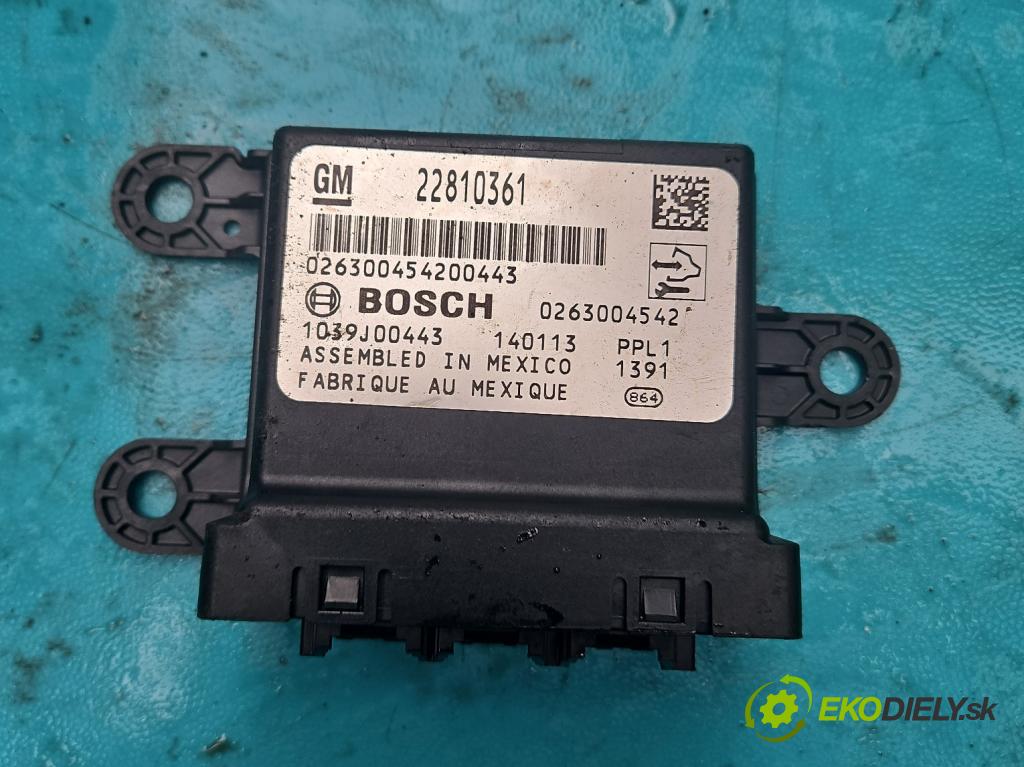 Opel Astra IV 2009-2015 1.7 cdti 131 HP manual 96 kW 1686 cm3 5- Zväzok: nárazník zadné 22810361