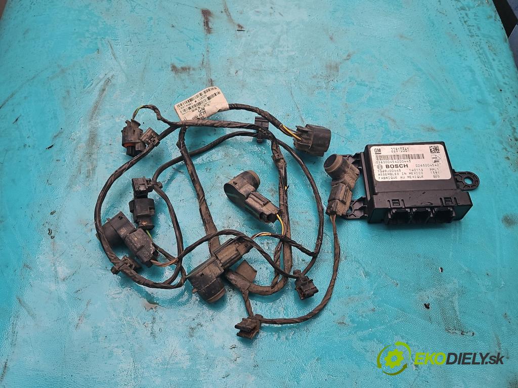 Opel Astra IV 2009-2015 1.7 cdti 131 hp manual 96 kW 1686 cm3 5- Balíček: nárazníku zadní 22810361