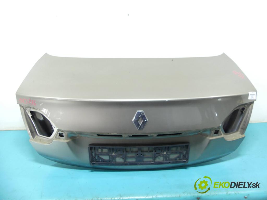 Renault Fluence 1.6 16V 114 hp manual 84 kW 1598 cm3 4- zadní kufrové dveře  (Zadní kapoty)