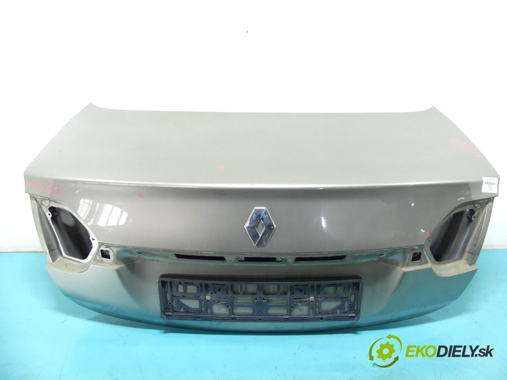 Renault Fluence 1.6 16V 114 hp manual 84 kW 1598 cm3 4- zadní kufrové dveře  (Zadní kapoty)