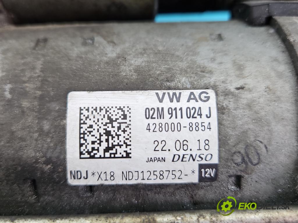 Seat Ibiza V KJ 2017- 1.0 tsi 95 HP manual 70 kW 999 cm3 5- štartér 428000-8854 (Štartéry)