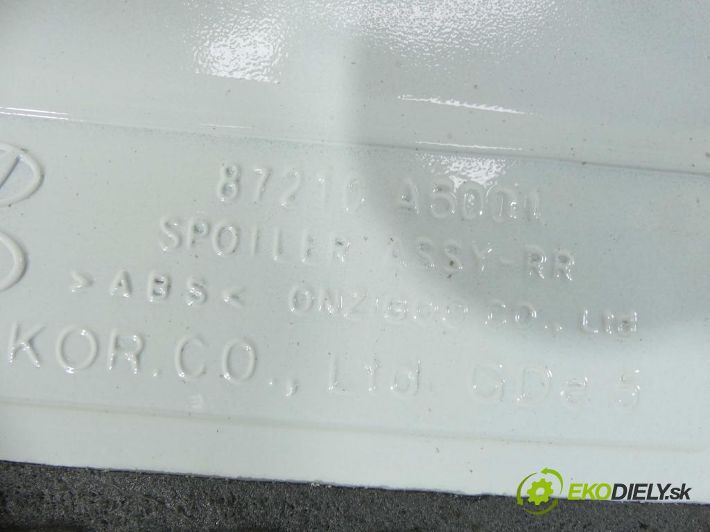 Hyundai I30 II 2012-2016 1.4 16V 100 HP manual 73,6 kW 1368 cm3 5- Spoiler: P-87211-A6001 (Spoilery)