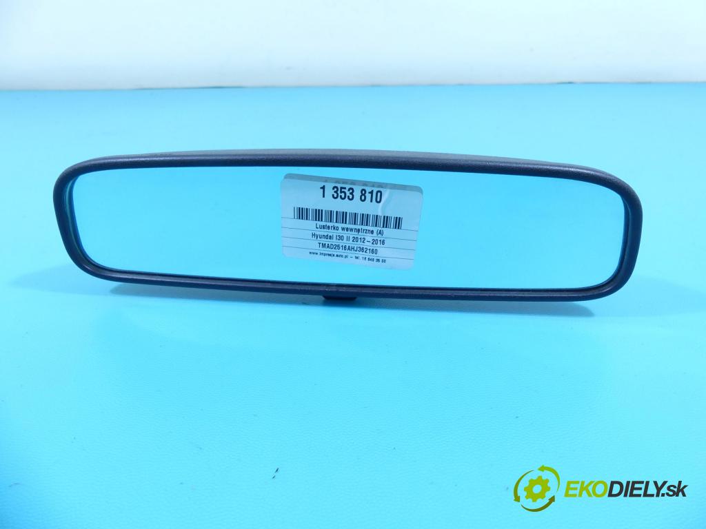 Hyundai I30 II 2012-2016 1.4 16V 100 hp manual 73,6 kW 1368 cm3 5- zpětné zrcátko vnitřní  (Světla vnitřní)