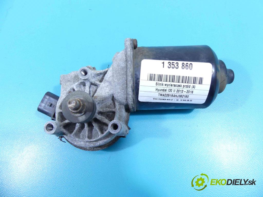 Hyundai I30 II 2012-2016 1.4 16V 100 hp manual 73,6 kW 1368 cm3 5- motor stěračů přední 98100-A5000