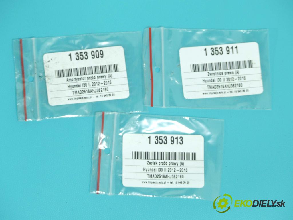 Hyundai I30 II 2012-2016 1.4 16V 100 HP manual 73,6 kW 1368 cm3 5- náboj pravé (Náboje)