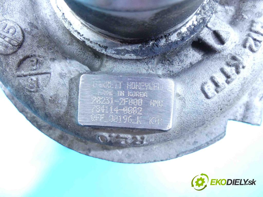 Kia Sportage III 2010-2015 2.0 crdi 184 hp automatic 135 kW 1995 cm3 5- Turbodmychadlo 784114-2 (Turbodúchadla (kompletní))