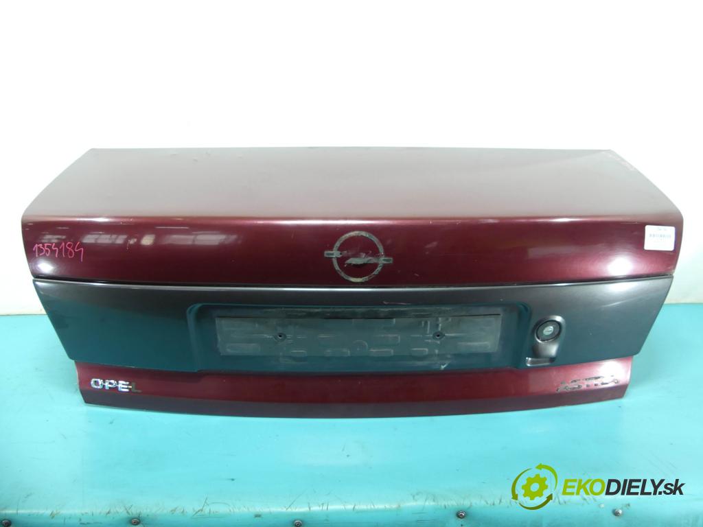 Opel Astra I 1991-2002 1.4 60 hp manual 44 kW 1389 cm3 4- zadní kufrové dveře  (Zadní kapoty)