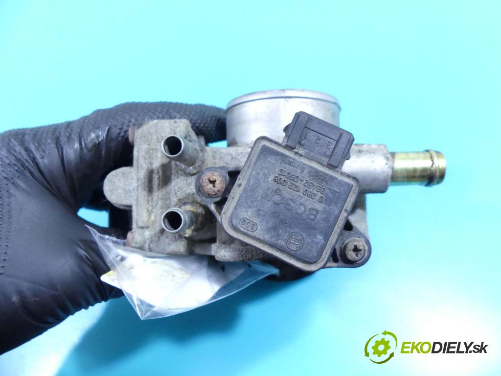 Toyota Corolla E11 1997-2002 1.4 vvti 97KM manual 71 kW 1398 cm3 5- škrticí klapka 0280122008 (Škrticí klapka)