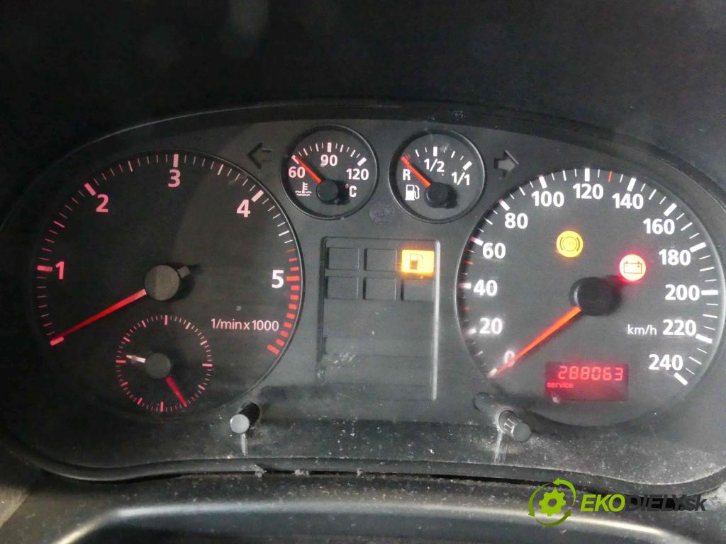Audi A3 8L 1996-2003 1.9 tdi 90 HP manual 66 kW 1896 cm3 3- prístrojovka/ budíky 8L0919860 (Prístrojové dosky, displeje)