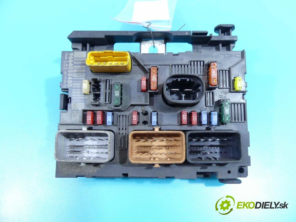 Citroen C2 1.4 8V 73 HP manual 54 kW 1360 cm3 3- modul riadiaca jednotka 9664055480 (Ostatné)