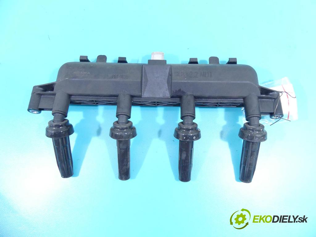 Citroen C2 1.4 8V 73 HP manual 54 kW 1360 cm3 3- cievka zapaľovacia 9635864980 (Zapaľovacie cievky, moduly)