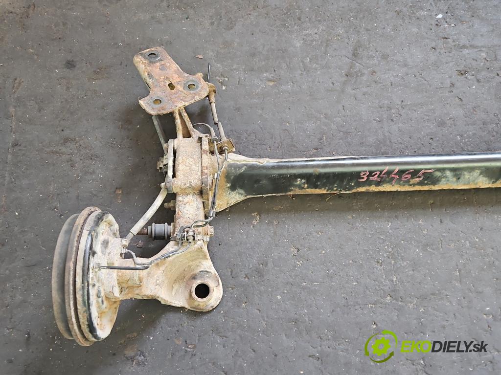 Citroen C2 1.4 8V 73 hp manual 54 kW 1360 cm3 3- zadní výztuha  (Výztuhy zadní)