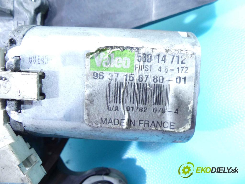 Citroen C2 1.4 8V 73 HP manual 54 kW 1360 cm3 3- motor stieračov zadné 9637158780-01