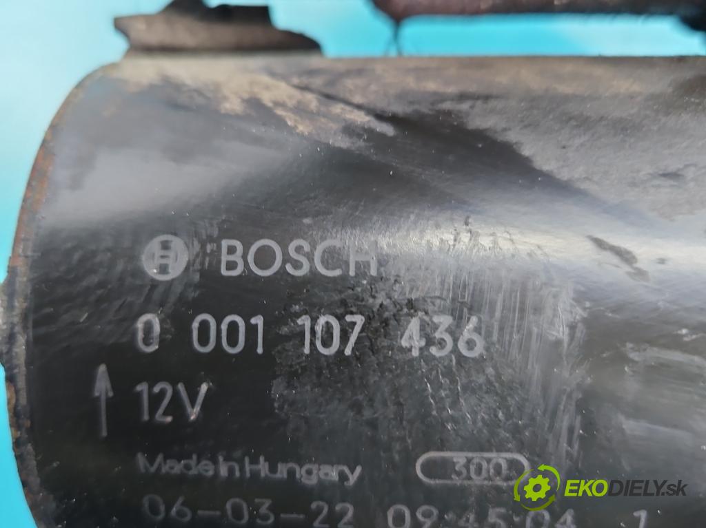 Opel Corsa C 2000-2006 1.0 12v 60 HP manual 44 kW 998 cm3 5- štartér 0001107436 (Štartéry)