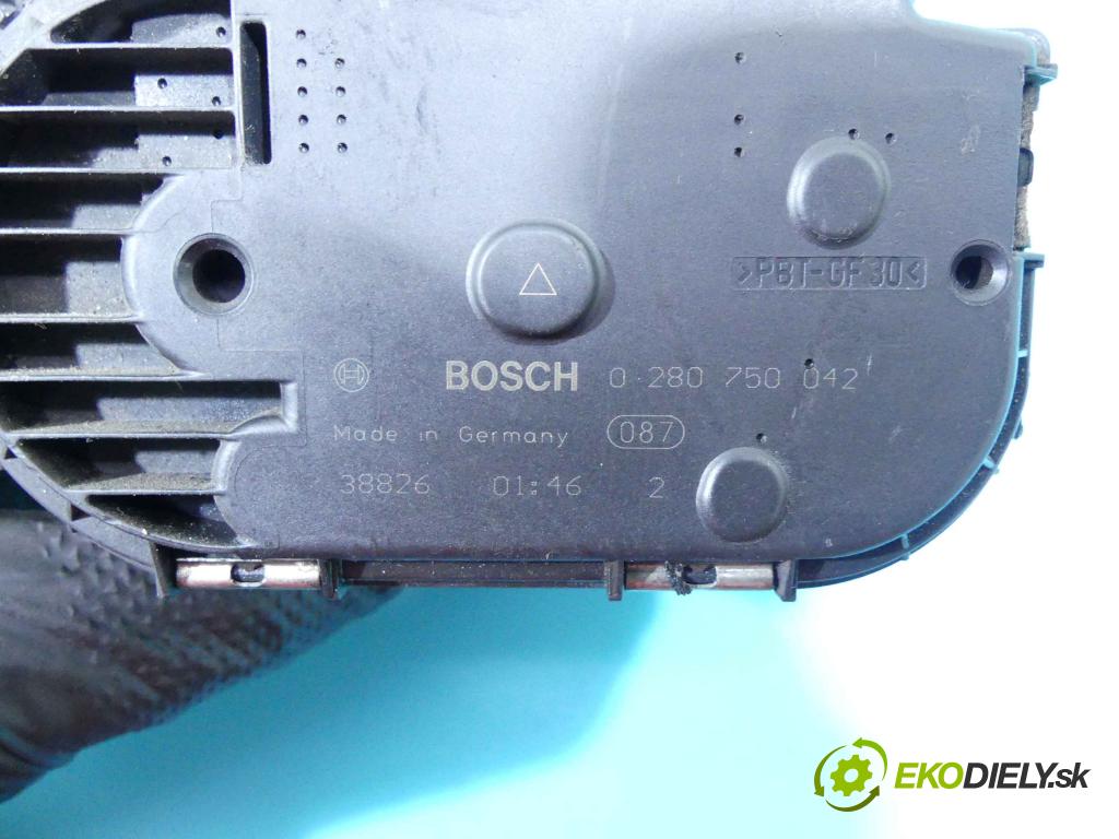 Fiat Palio II 2002-2006 1.2 16v 80 HP manual 59 kW 1242 cm3 5- klapka 0280750042 (Škrtiace klapky)
