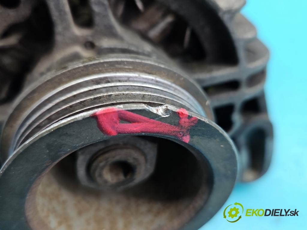 Fiat Palio II 2002-2006 1.2 16v 80 hp manual 59 kW 1242 cm3 5- Alternator 46765842 (Alternátory)