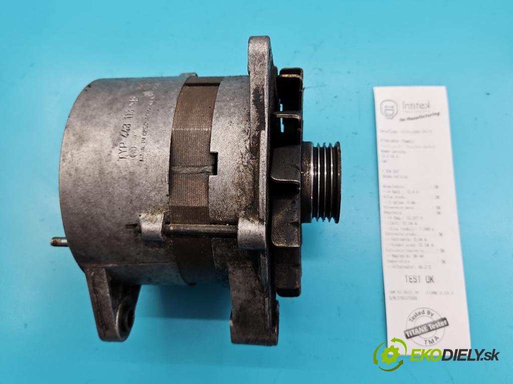Skoda Felicia 1.3 mpi 68 hp manual 50 kW 1289 cm3 5- Alternator 443113516 (Alternátory)