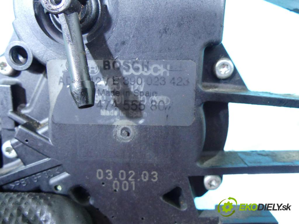 Peugeot Partner I 1996-2008 2.0 hdi 90 hp manual 66 kW 1997 cm3 5- motor stěrače zadní 390023423