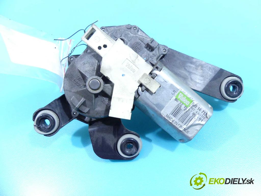 Citroen C3 I 2002-2009 1.4 hdi 68 HP manual 50 kW 1398 cm3 5- motor stieračov zadné 9637158780