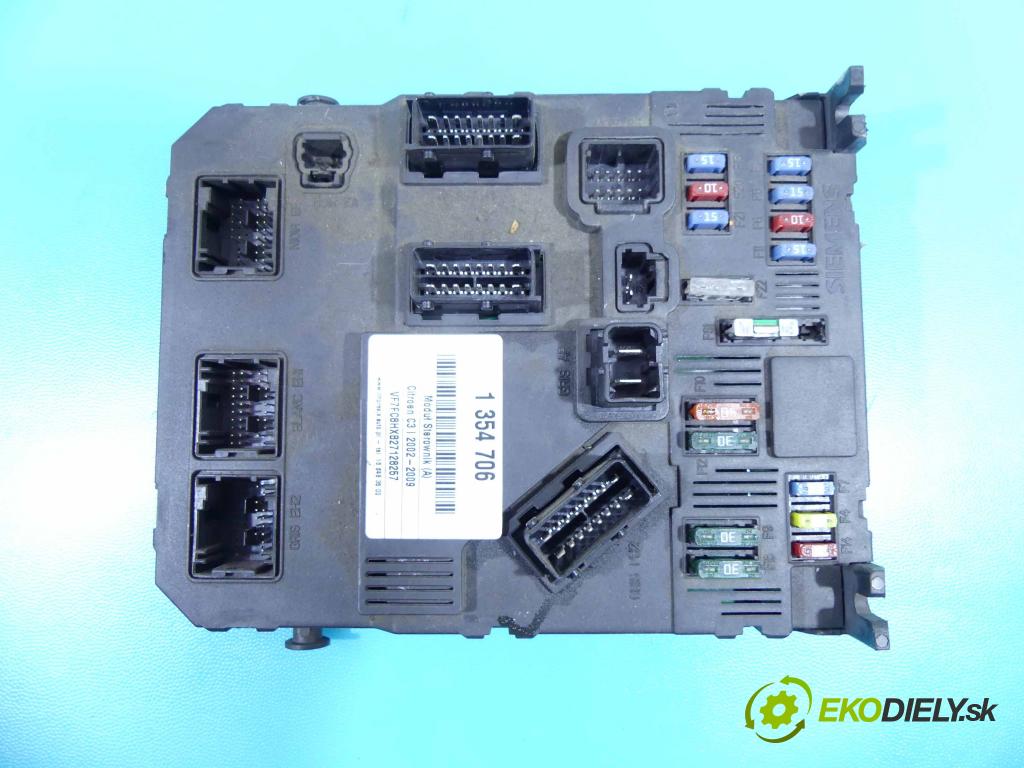 Citroen C3 I 2002-2009 1.4 hdi 68 HP manual 50 kW 1398 cm3 5- modul riadiaca jednotka 9652474480 (Ostatné)