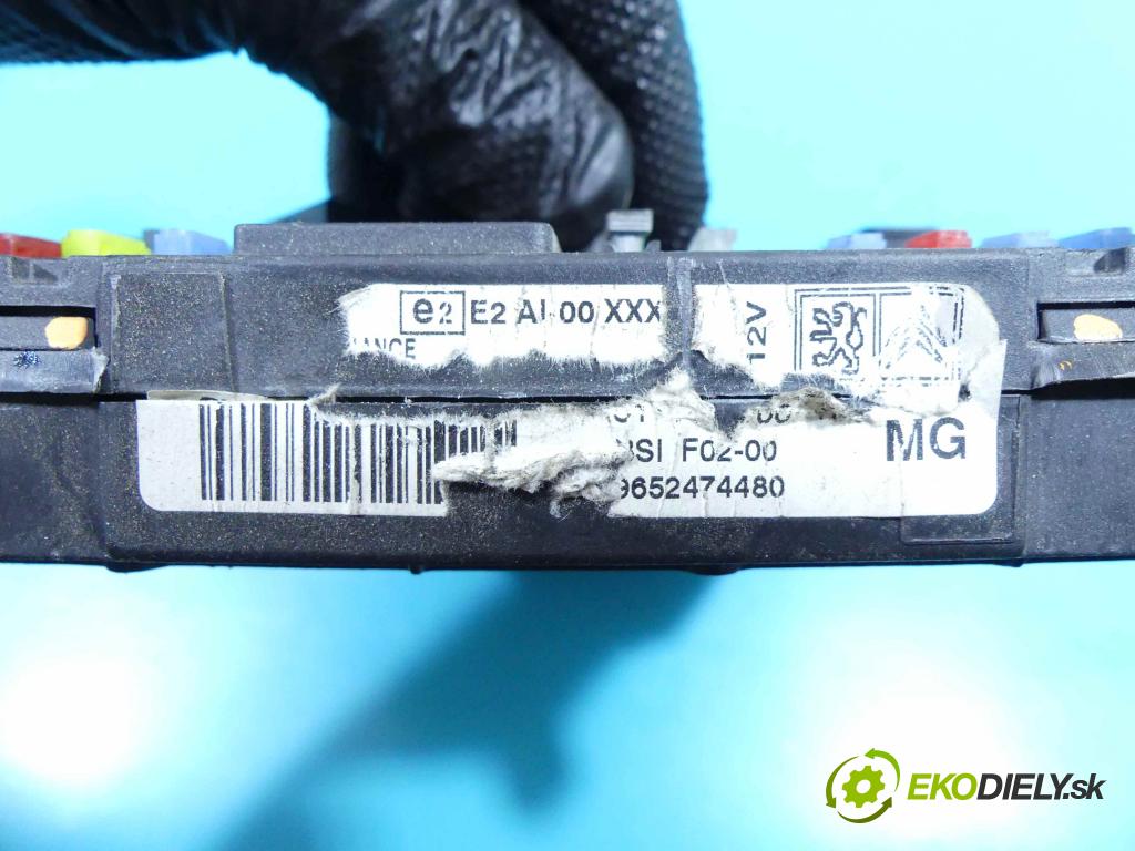 Citroen C3 I 2002-2009 1.4 hdi 68 HP manual 50 kW 1398 cm3 5- modul riadiaca jednotka 9652474480 (Ostatné)