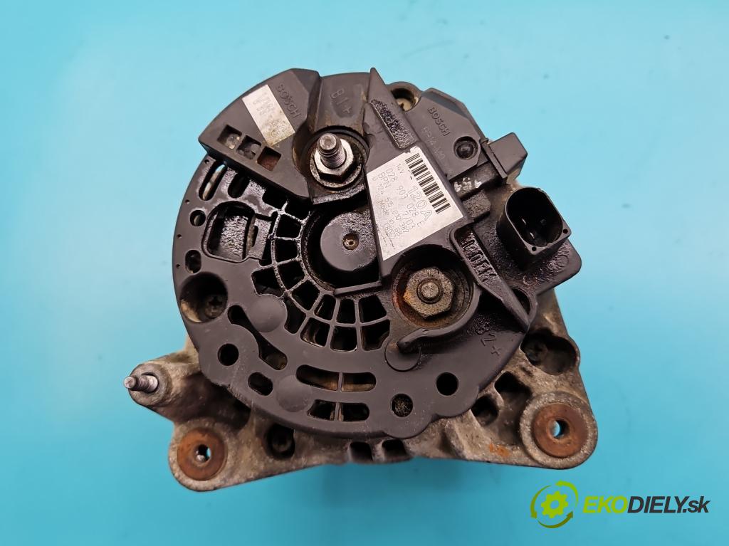 Skoda Fabia I 1999-2007 1.9 sdi 64 hp manual 47 kW 1896 cm3 5- Alternator 028903028E (Alternátory)