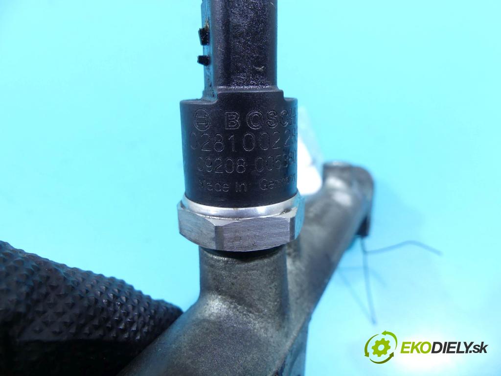 Peugeot 607 2.2 hdi 133 HP automatic 98 kW 2179 cm3 4- lišta vstrekovacia 0445214017 (Vstrekovacie lišty)