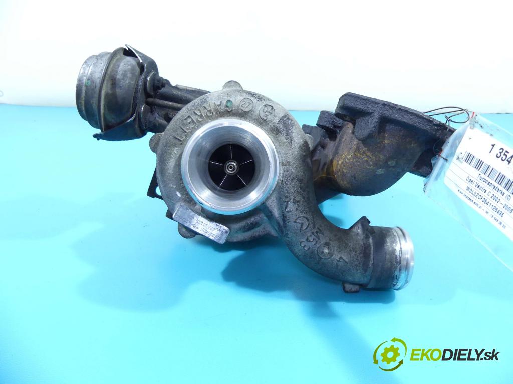 Opel Vectra C 2002-2008 1.9 cdti 120 hp manual 88 kW 1910 cm3 5- Turbodmychadlo 755373-1 (Turbodúchadla (kompletní))