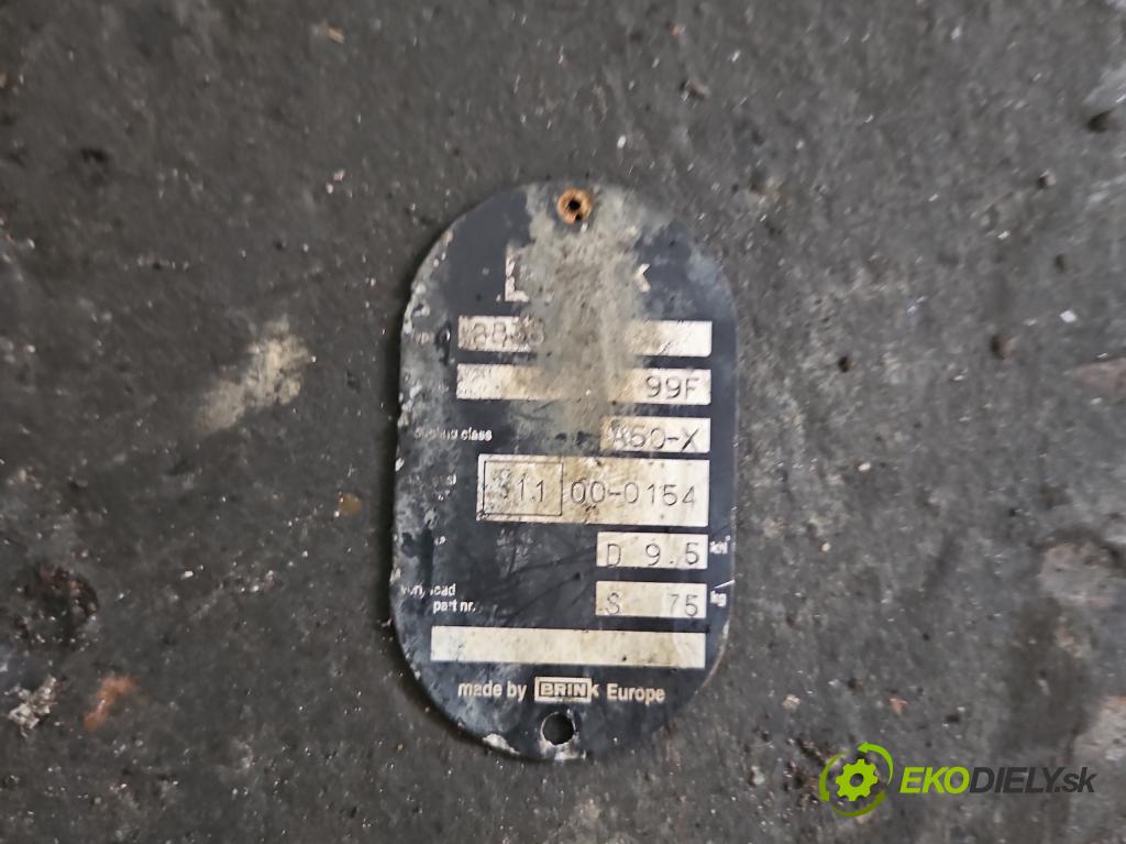 Renault Laguna II 2001-2007 1.8 16V 120 hp manual 88 kW 1800 cm3 5- oko tažné  (Tažná zařízení)