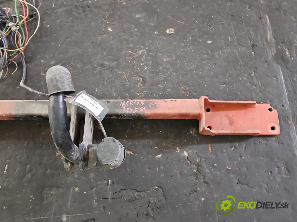 Opel Meriva A 2002-2010 1.7 cdti 101 hp manual 74 kW 1686 cm3 5- oko tažné  (Tažná zařízení)