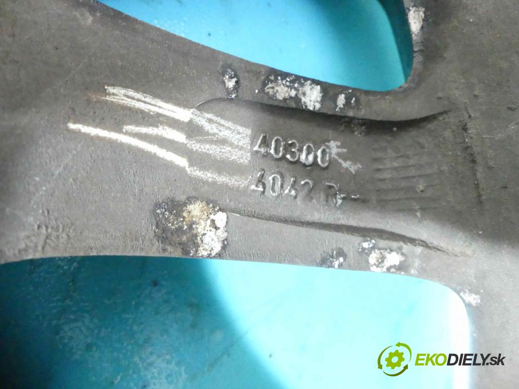 Renault Fluence 1.6 16V 114 hp manual 84 kW 1598 cm3 4- hlinikové disky 403004042R