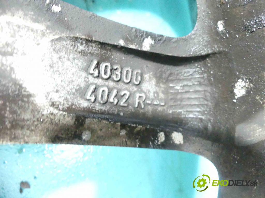 Renault Fluence 1.6 16V 114 hp manual 84 kW 1598 cm3 4- hlinikové disky 403004042R