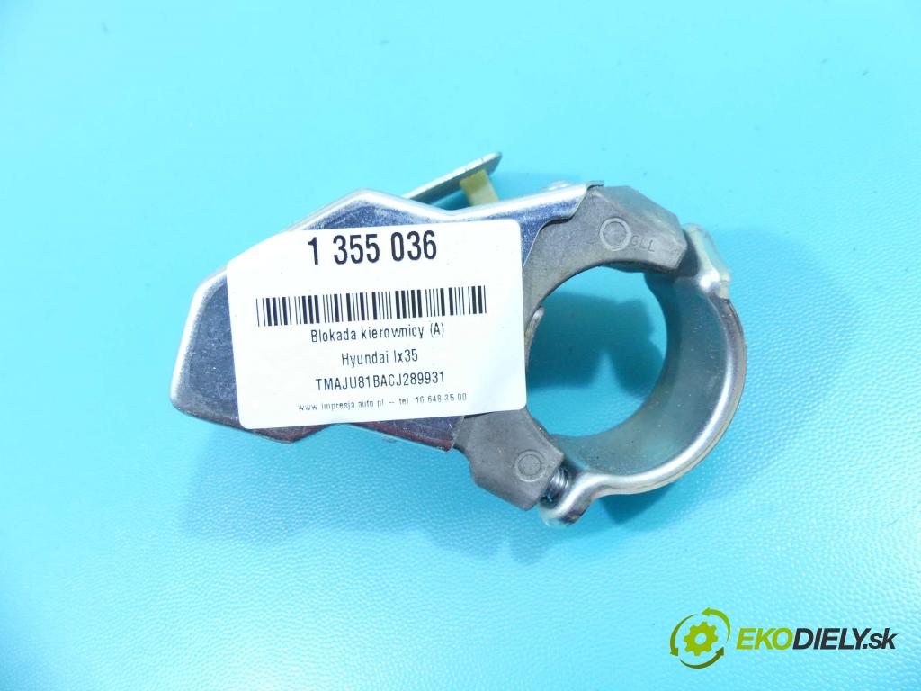 Hyundai Ix35 2.0 16v 163 HP manual 120 kW 1998 cm3 5- Blokáda: řízení: 81900-2P710 (Ostatné)