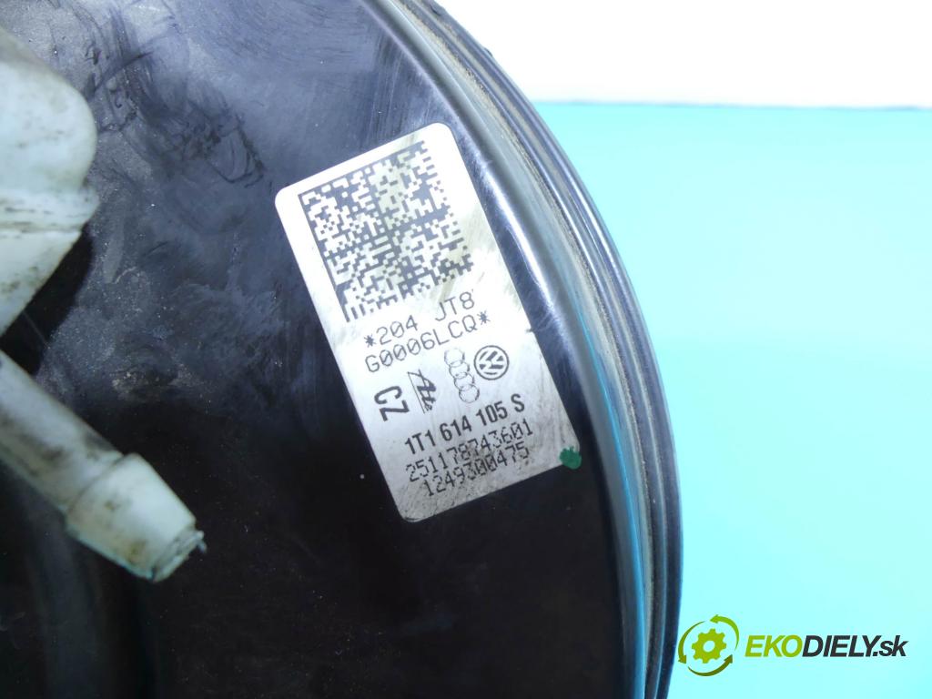 Vw Caddy III 2K 2003-2020 1.9 tdi 105 HP manual 77 kW 1896 cm3 5- servo brzdové 1T1614105S