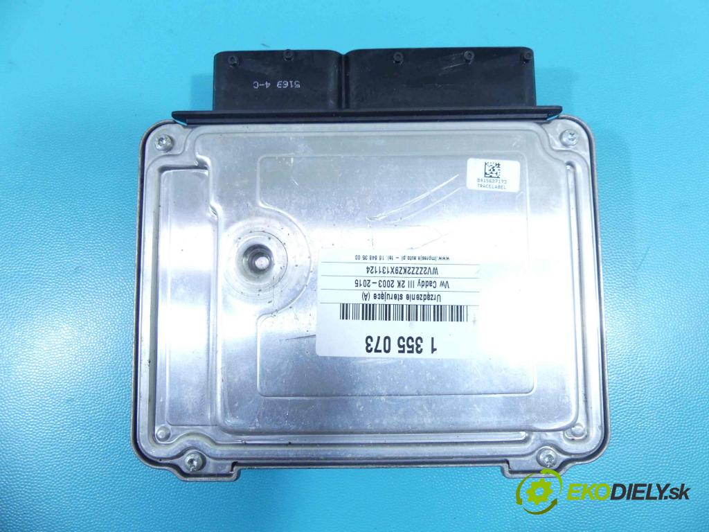 Vw Caddy III 2K 2003-2020 1.9 tdi 105 hp manual 77 kW 1896 cm3 5- řídící jednotka motoru 03G906021PF