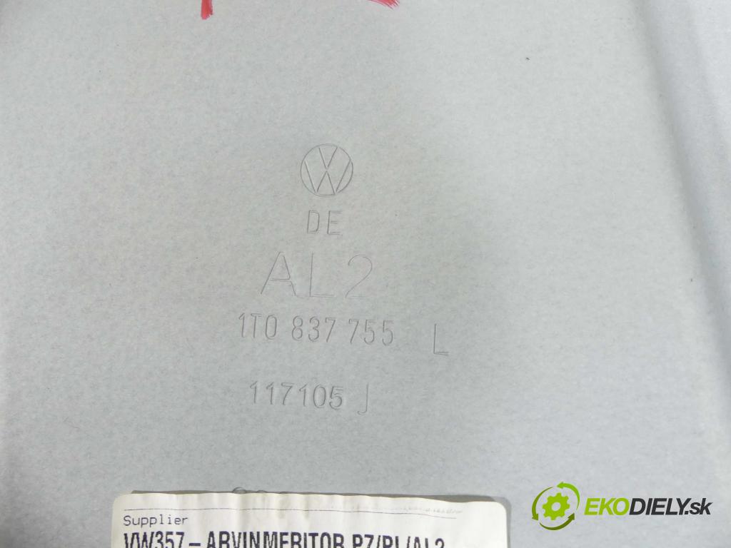 Vw Caddy III 2K 2003-2020 1.9 tdi 105 hp manual 77 kW 1896 cm3 5- mechanismus stahování přední levý 5K0959793